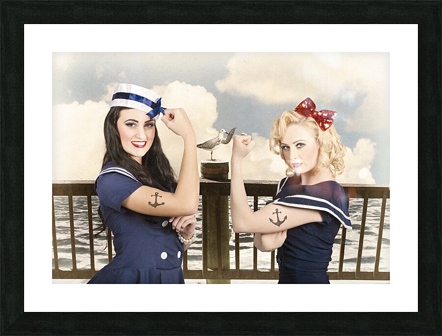 Shipshape Picture Frame print