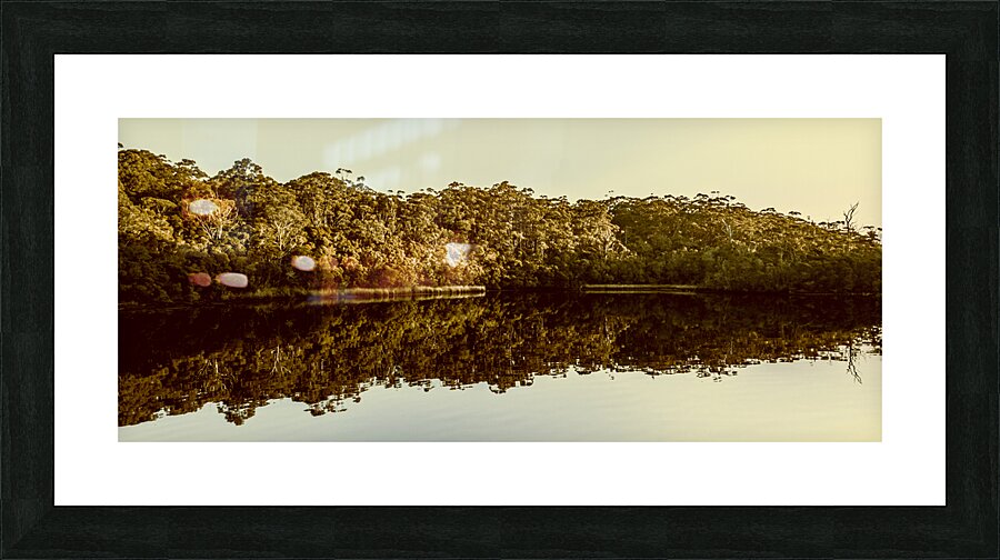 Reflections from Cockle Creek  Picture Frame print
