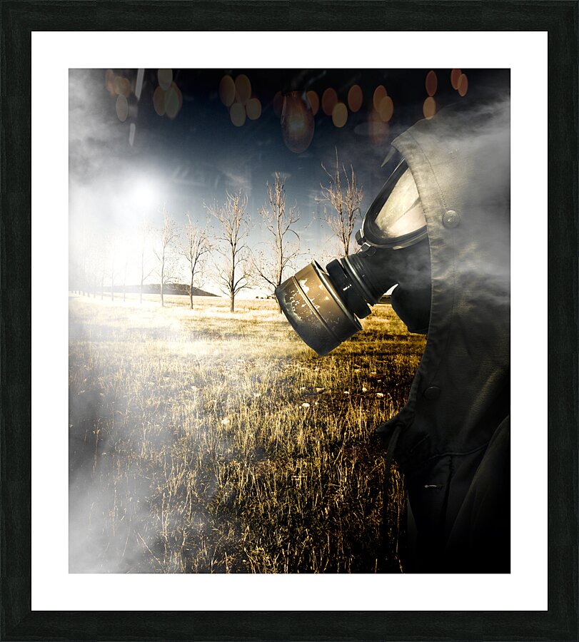 Field Of Terror Picture Frame print