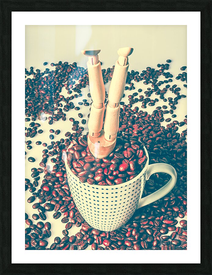 Stimu latte Picture Frame print