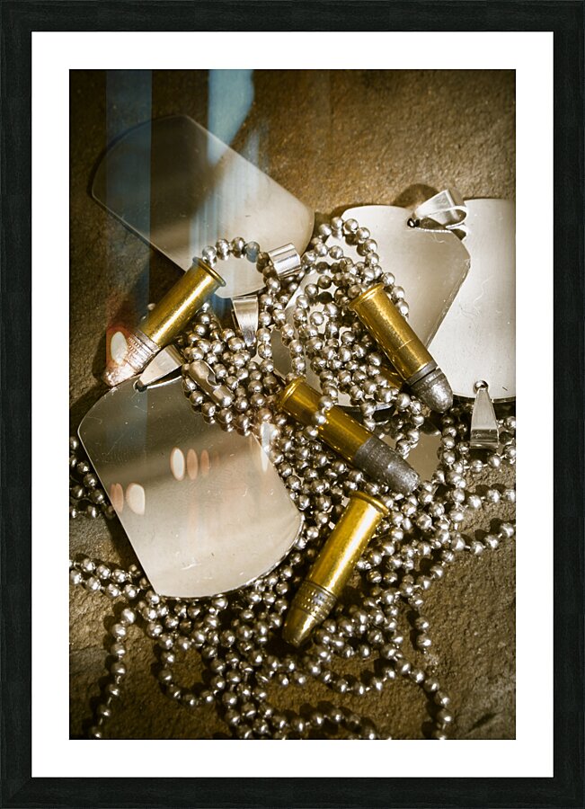 Courage and bravery Picture Frame print