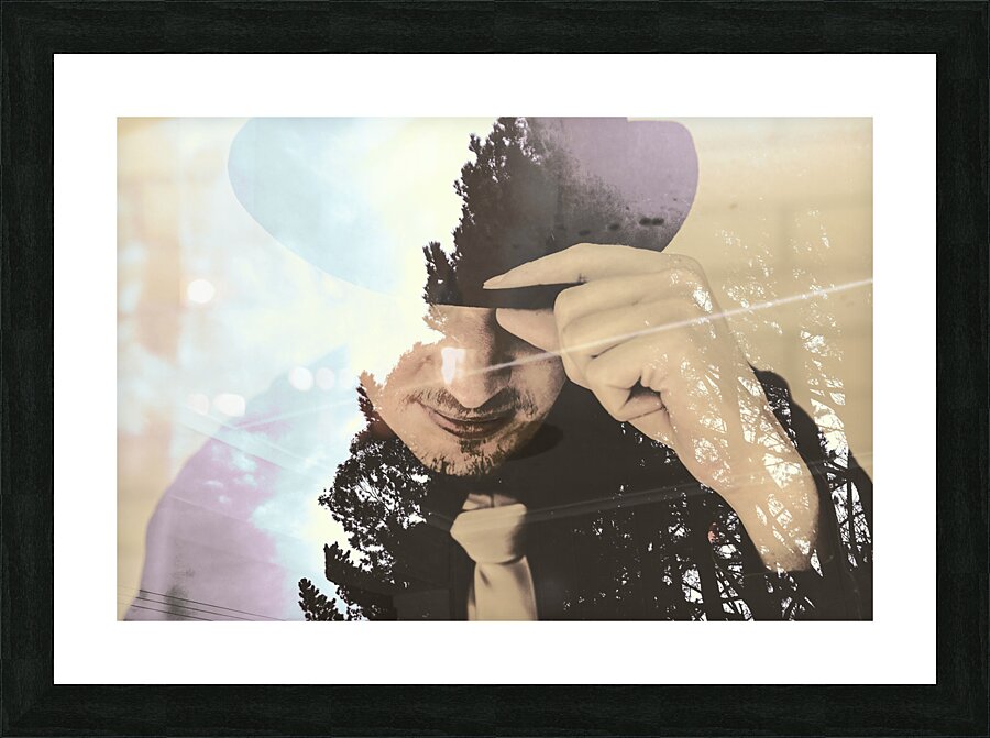 Finding beauty within Picture Frame print