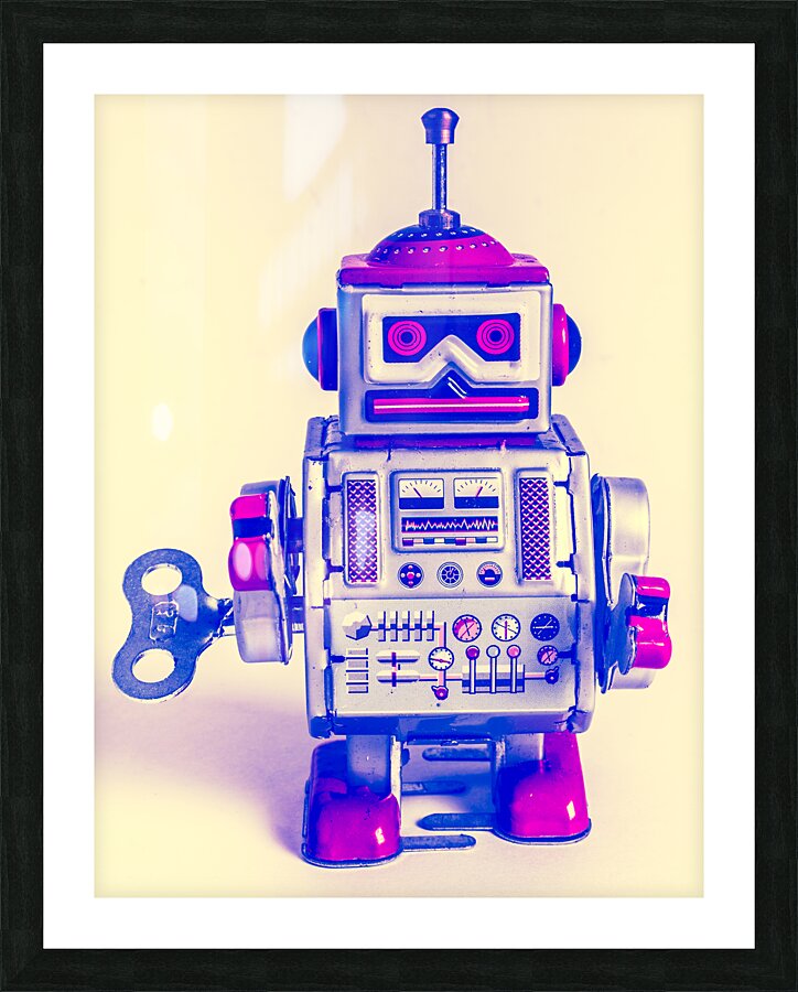 In ultraviolet Picture Frame print