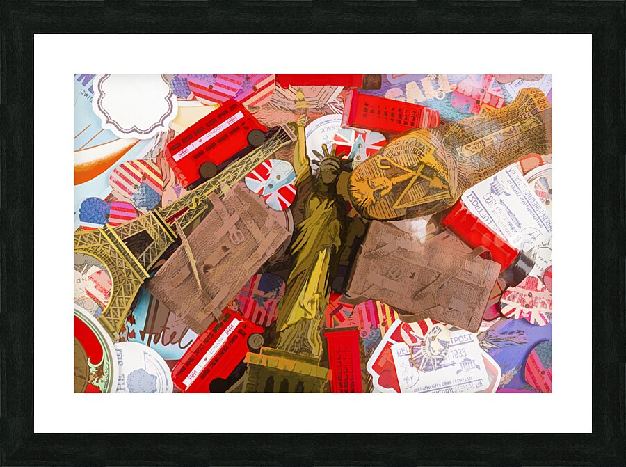 Visual voyage Picture Frame print