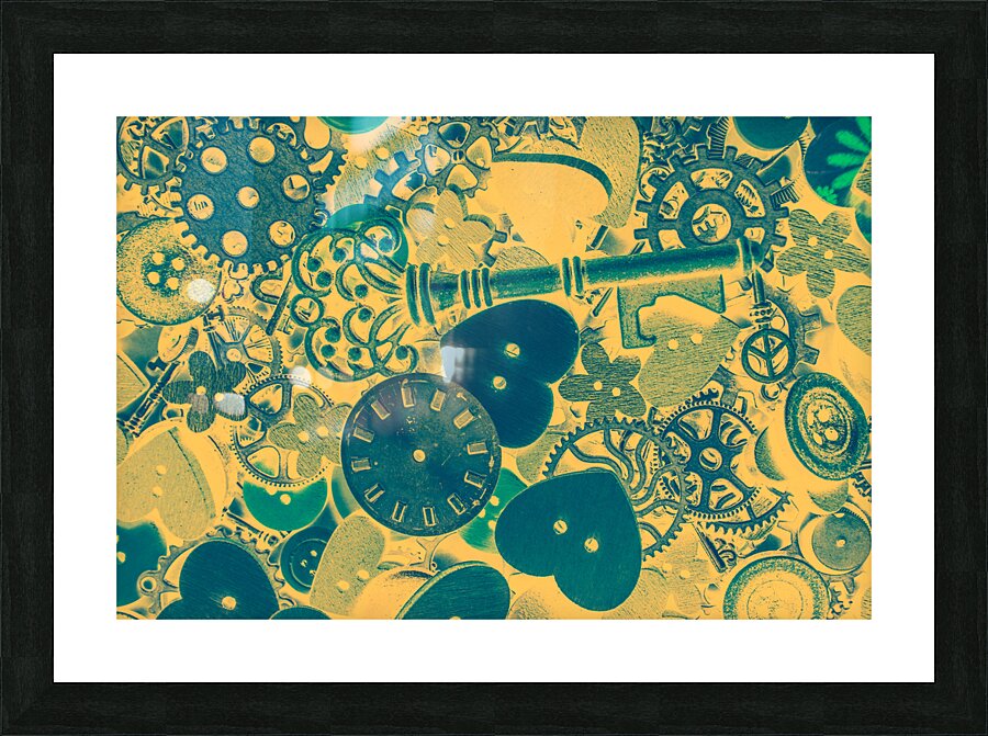 The Tme The Place Picture Frame print