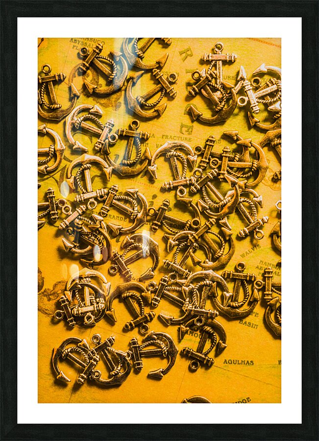 On charter logs Picture Frame print