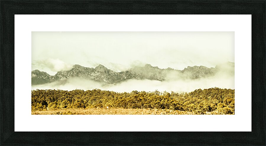 Natural mountain beauty Picture Frame print