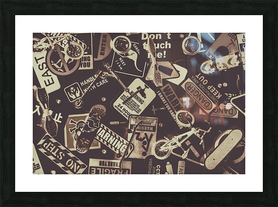 Roll play Picture Frame print