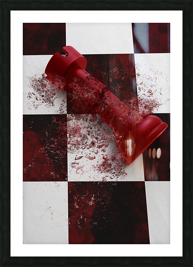 When empires fall Picture Frame print