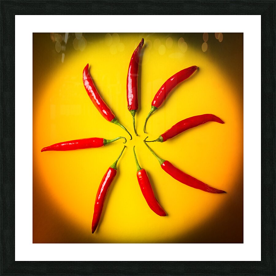 Summer heat Picture Frame print