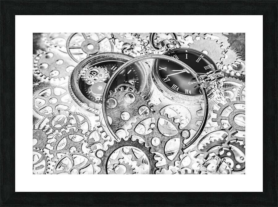 Wayback watch workshop Picture Frame print