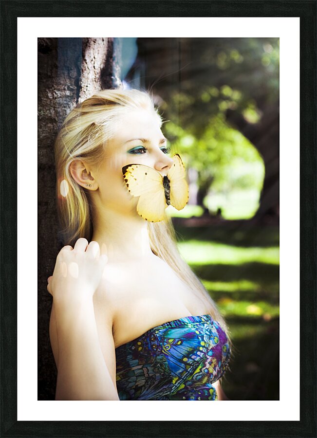 Beauty In Silence Picture Frame print