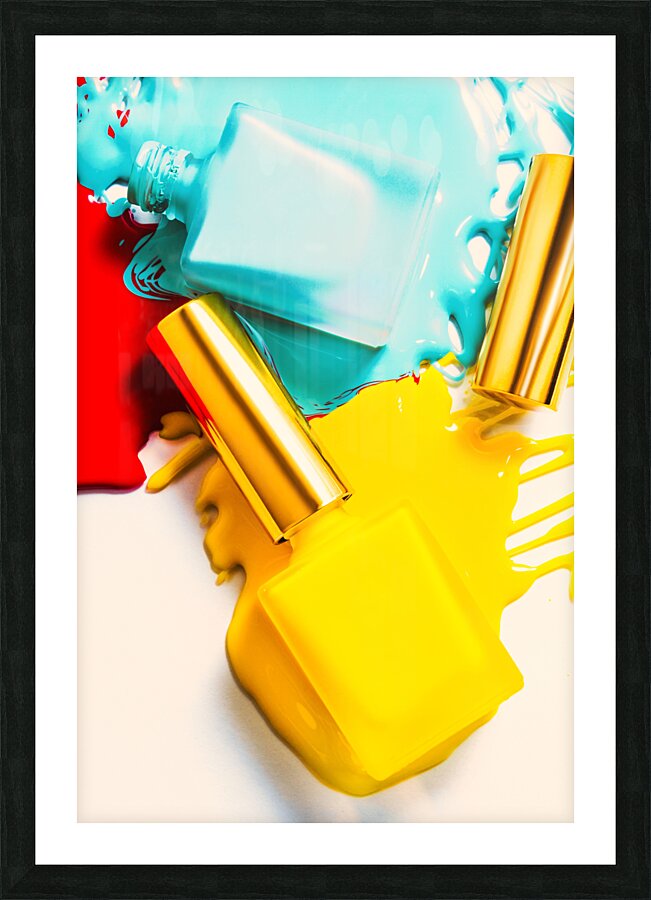 Liquid lacquer Picture Frame print