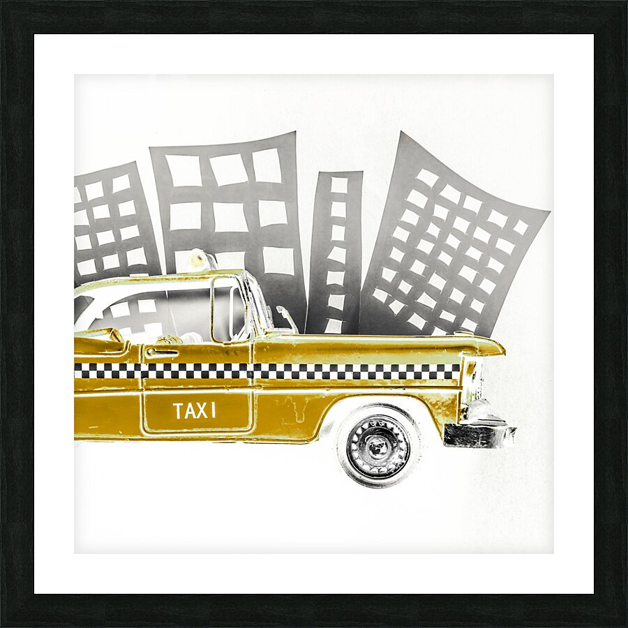 Paper New York Picture Frame print