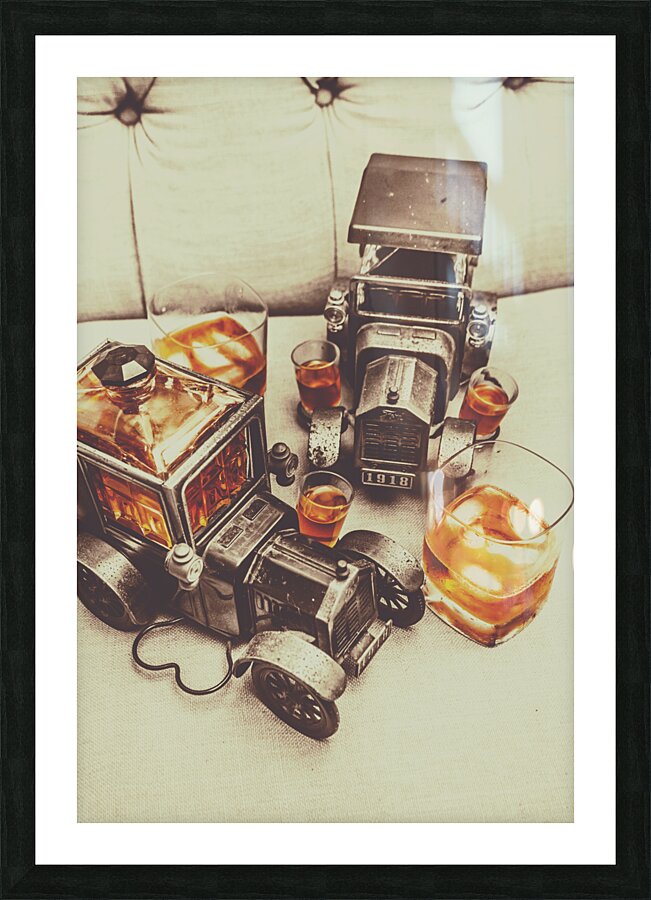 Shooting through Picture Frame print