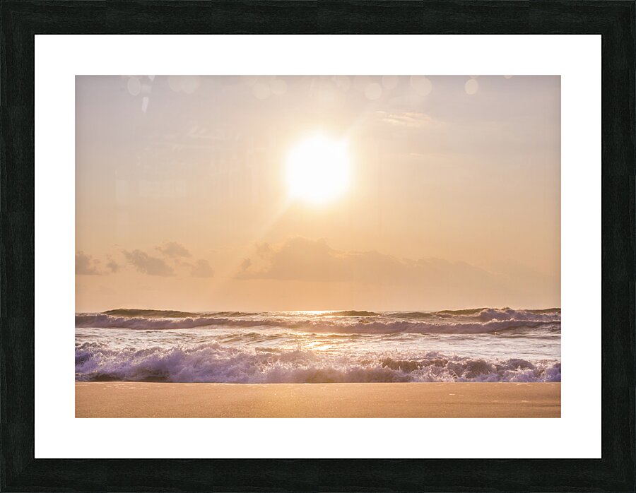 Main Beach Sunrise Picture Frame print