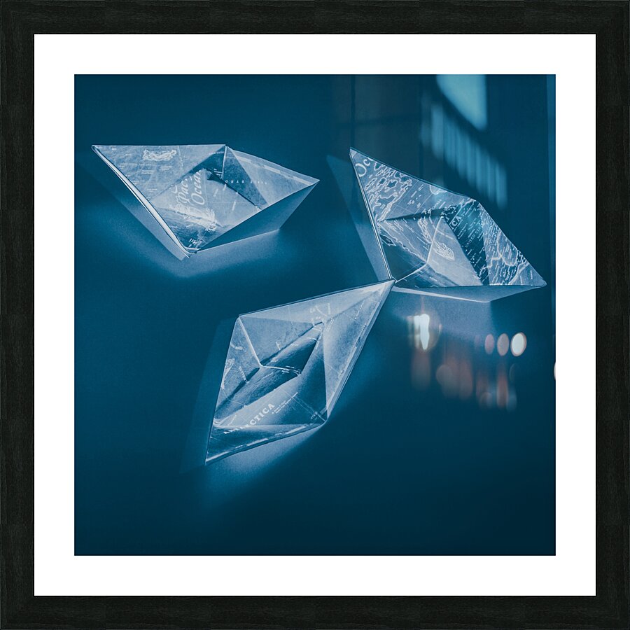 Water ways Picture Frame print