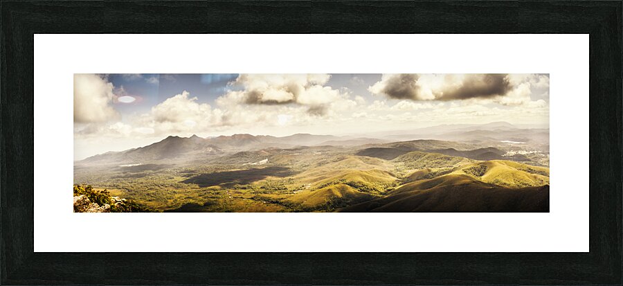 From Zeehan to Trial Harbour Picture Frame print