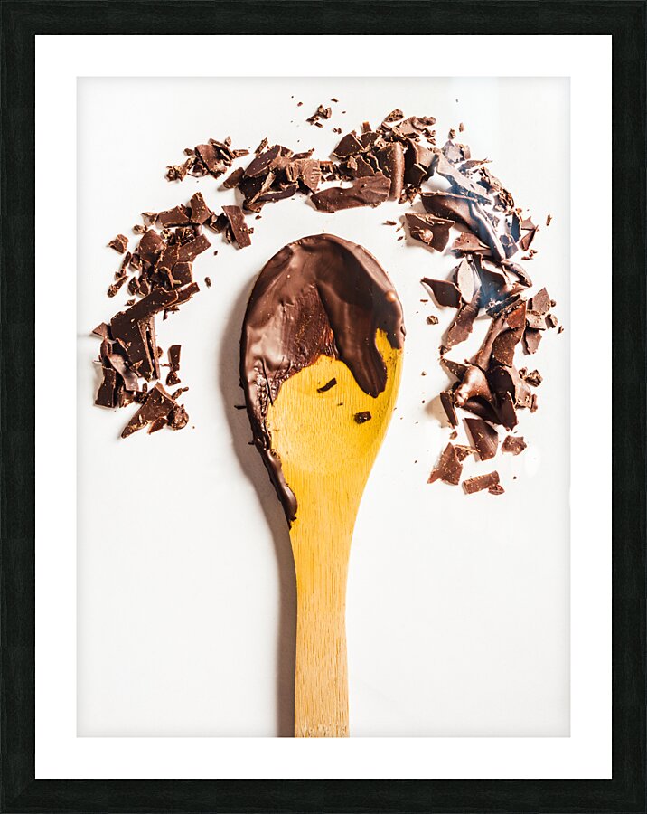 The melt Picture Frame print