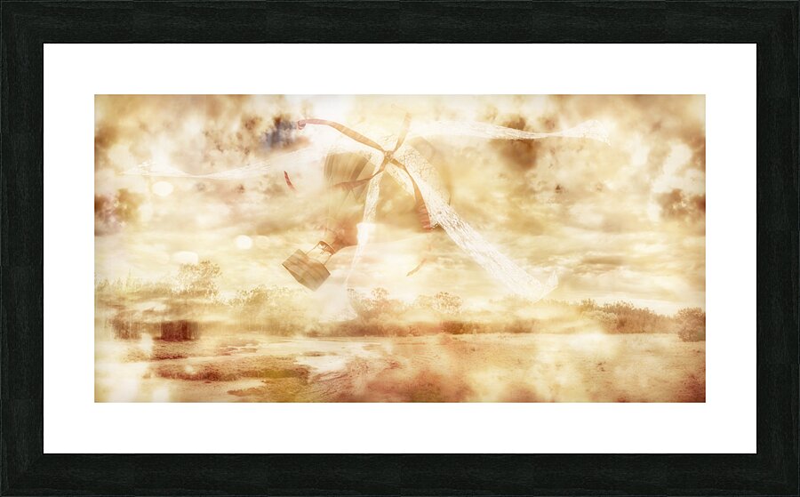 Airs of freewill - Gusts of fate Picture Frame print