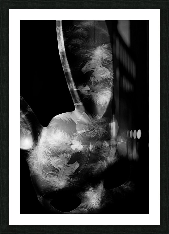 The rabbit hole Picture Frame print