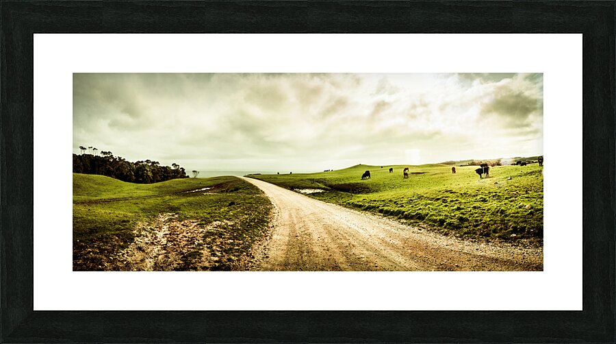 Way out west Picture Frame print