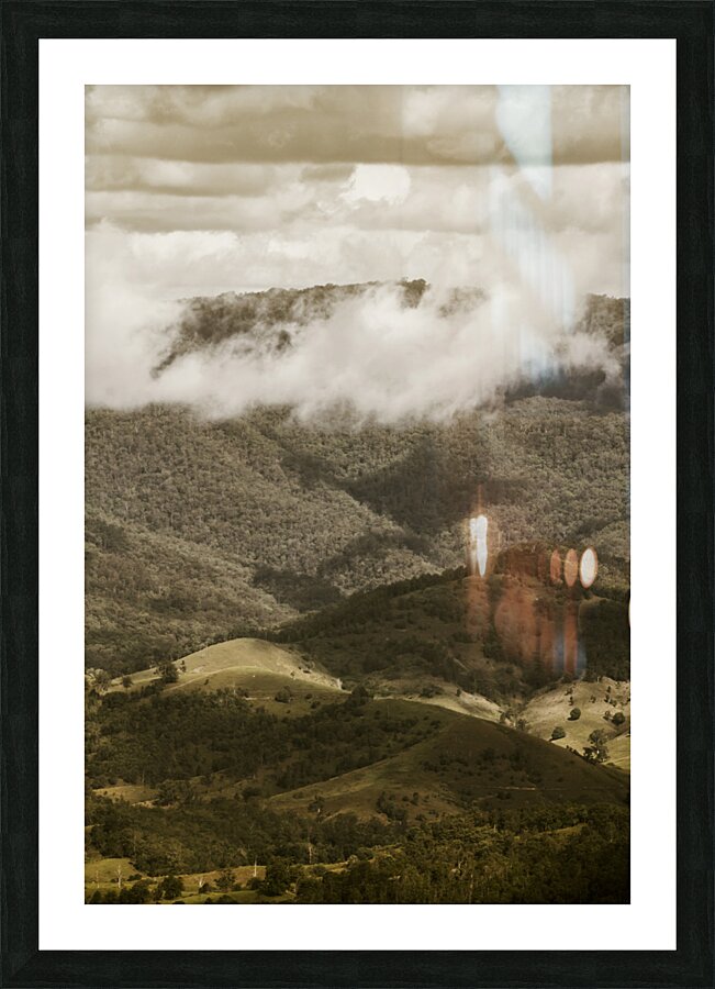 Oncoming rains Picture Frame print