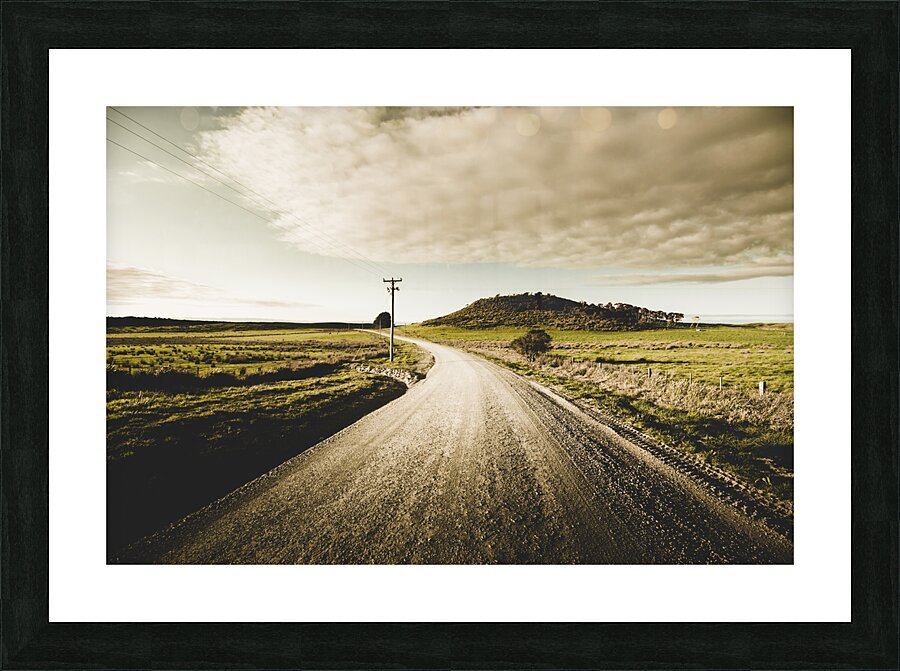 Way out yonder Picture Frame print