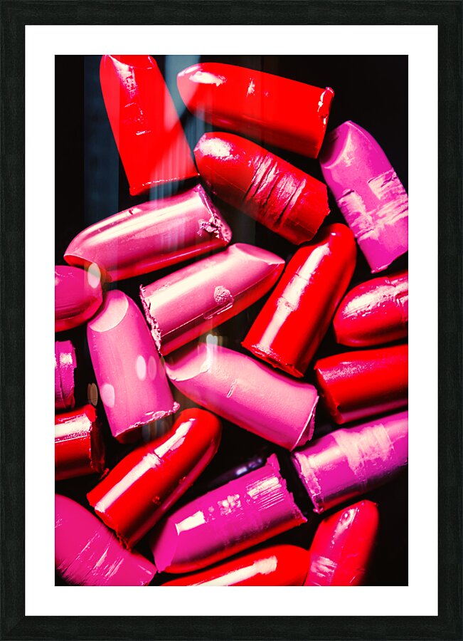 Cosmetic abstract art Picture Frame print