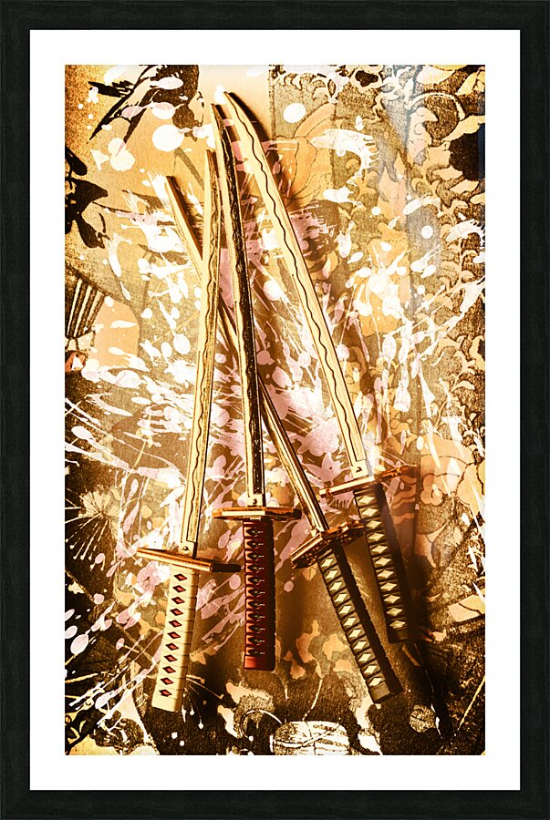 Ornamental orient Picture Frame print