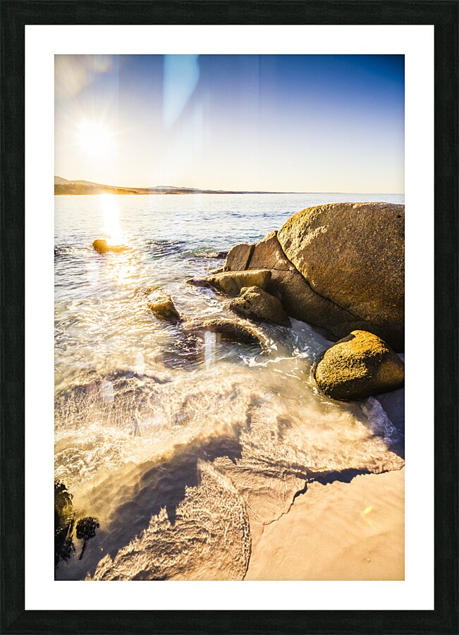 Magnificent australian coastline Picture Frame print