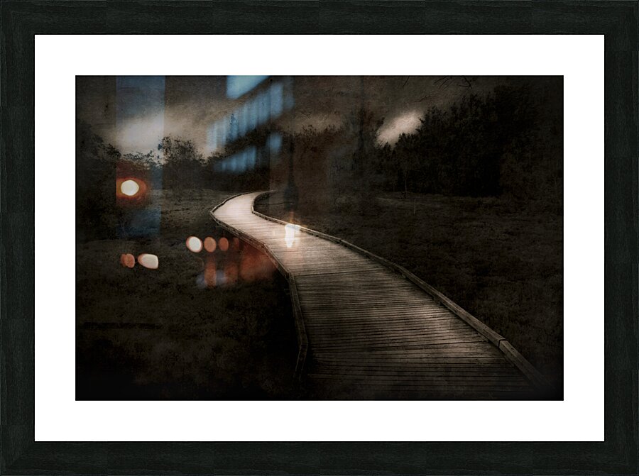 Path To The Unknown Picture Frame print