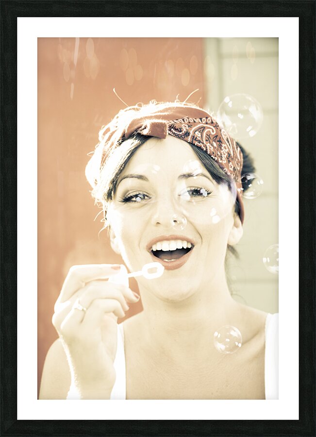 Retro Fun Picture Frame print