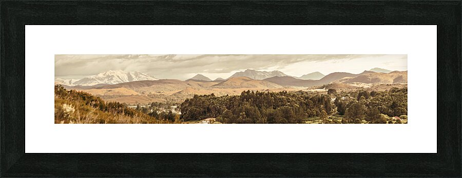 Zeehan and beyond Picture Frame print