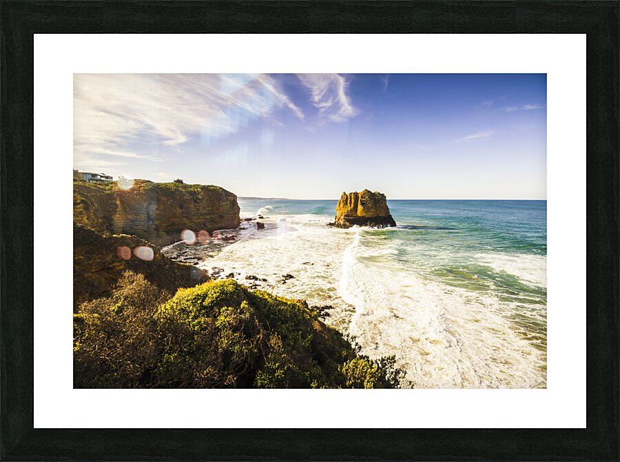 Tourism landmarks in Australia Picture Frame print