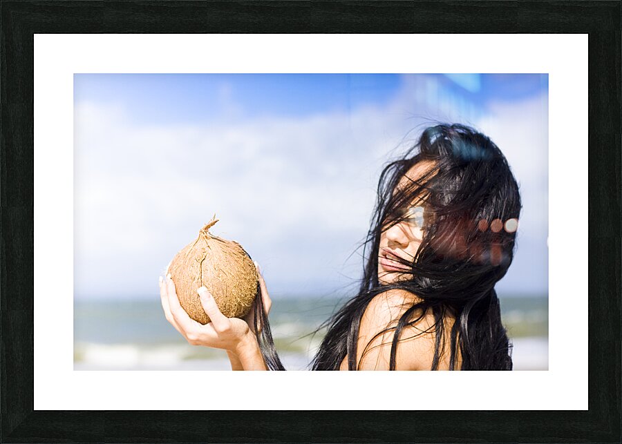 Beach Oasis Picture Frame print