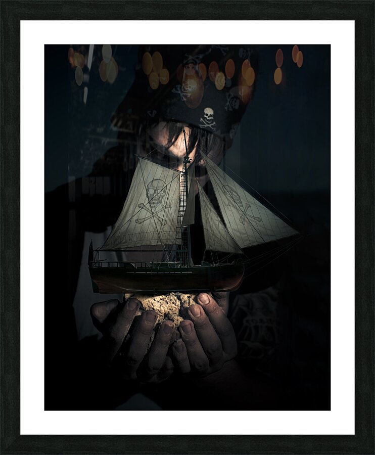 Ocean Treasure Picture Frame print