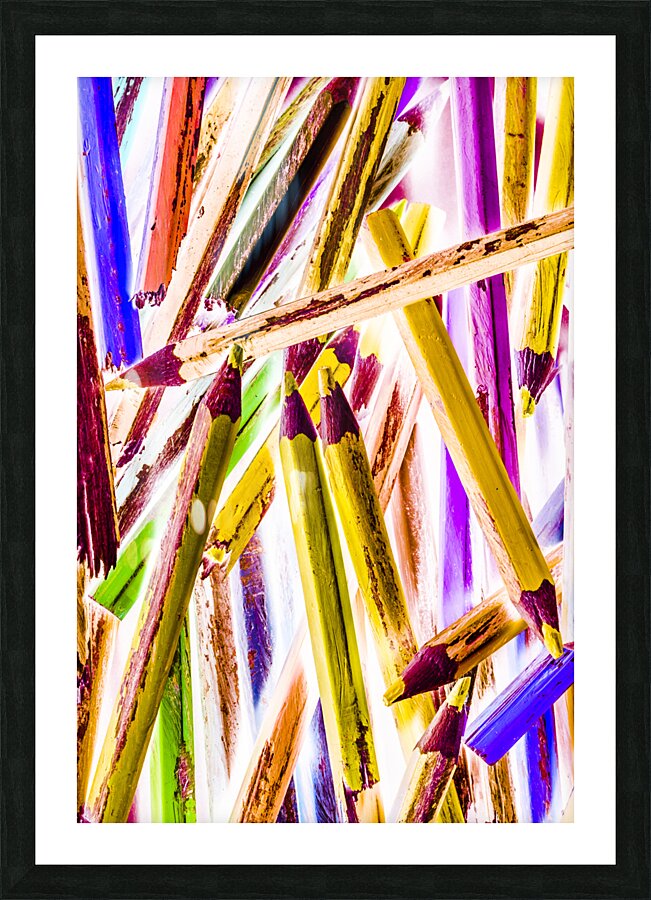 Colouring redefined  Picture Frame print