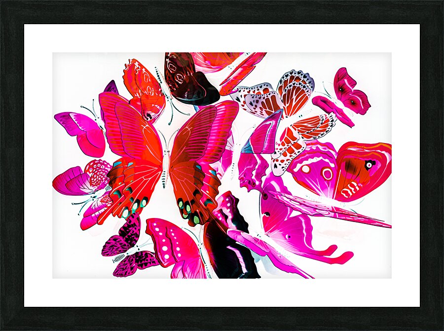 Wild vibrancy Picture Frame print