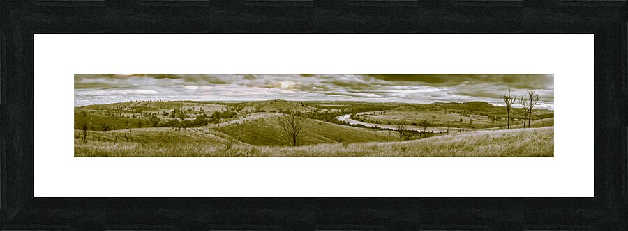 The wide stretch Picture Frame print