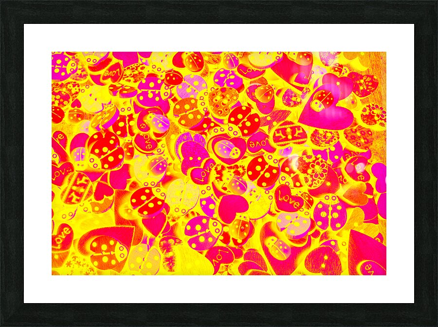 Summer bug Picture Frame print