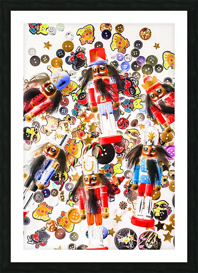 Undead x-mas platoon Picture Frame print