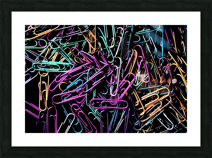 Stationary Stationery Picture Frame print