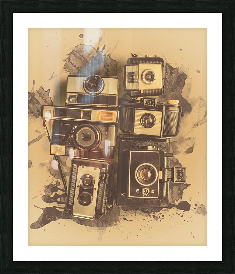 Emulsion Picture Frame print