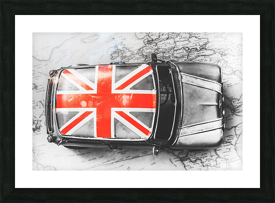 The British Way Picture Frame print