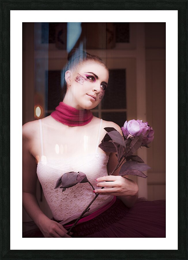 Flower dance Picture Frame print