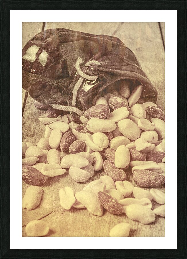 Historic food art Picture Frame print