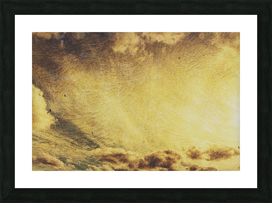 Dawn of a new day texture Picture Frame print