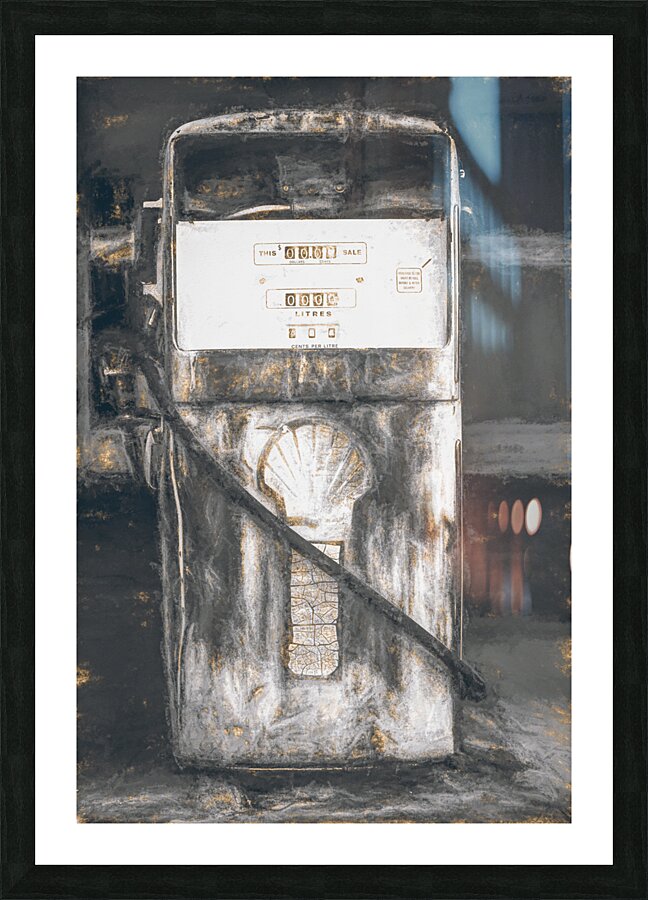 Rustic roadhouse Picture Frame print