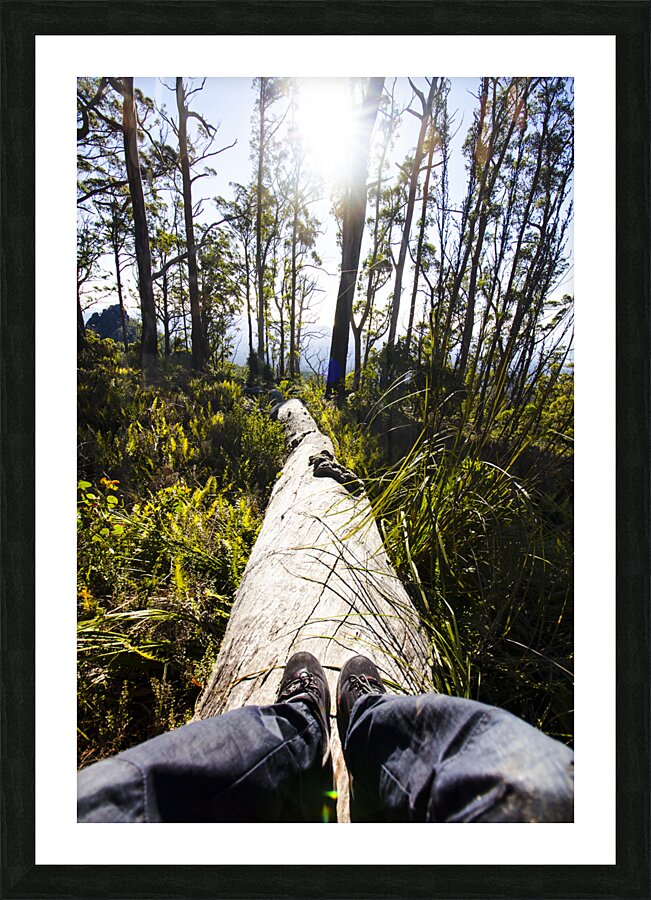 Explore tasmania Picture Frame print